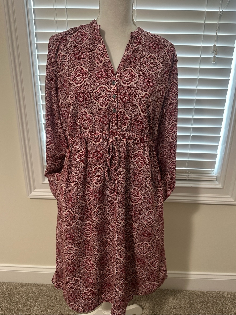 GAP Maternity Paisley Dress